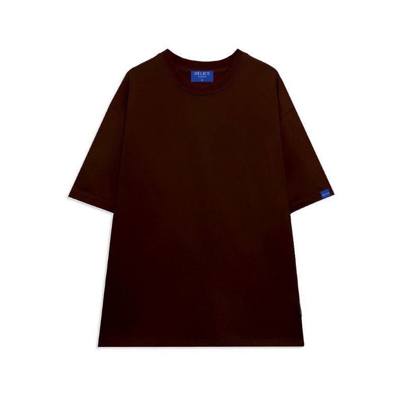 Áo Thun Full size % Cotton Unisex form đại Trơn Délice studio