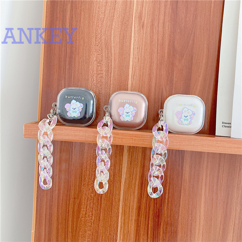 Samsung Galaxy Buds 2 / Buds Pro / Buds Live Ốp bảo vệ TPU silicone mềm hình thỏ cho tai nghe không dây