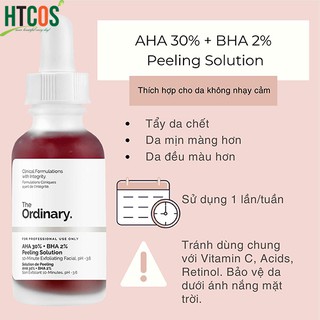 [Bill Sephora] Serum The Ordinary – AHA 30% + BHA 2% Peeling Solution