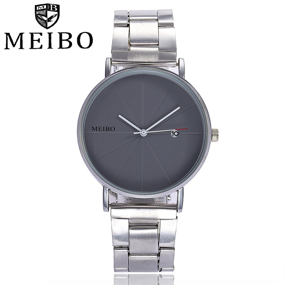 Đồng Hồ Quartz Mb43 Chạy Kim Với Dây Đeo Thép Không Gỉ | BigBuy360 - bigbuy360.vn