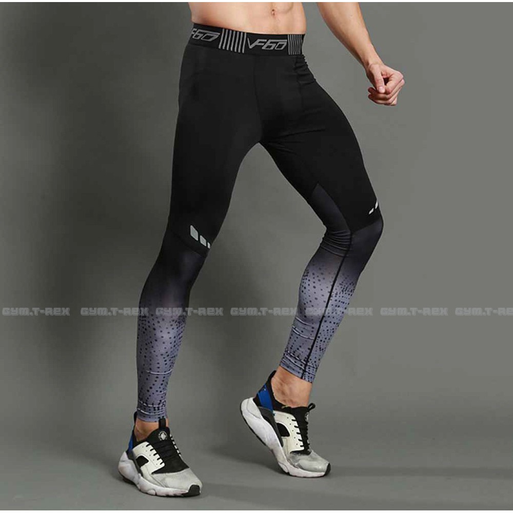 Quần legging nam Liexing ôm body SP040, Quần bó nam giữ nhiệt [Gym T-Rex]