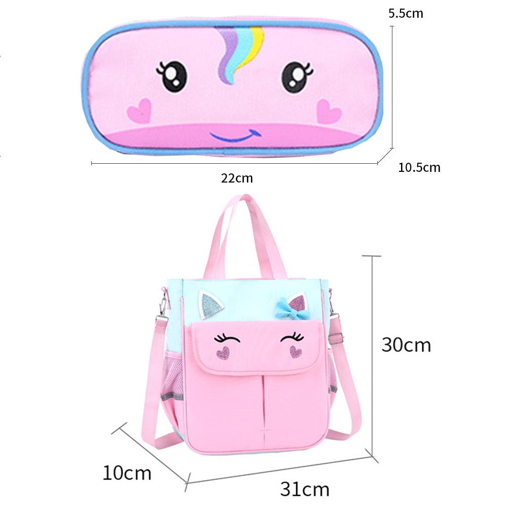 Túi gia sư trẻ em không thấm nước dung tích lớn túi du lịch cầm tay túi xiên cầm tay học sinh tiểu học túi gia sư