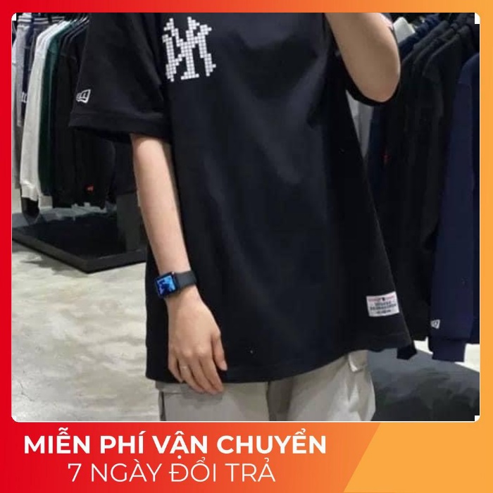 Áo thun New era AP LEAGUE 8BIT LOGO T 12 NEYYA Đen