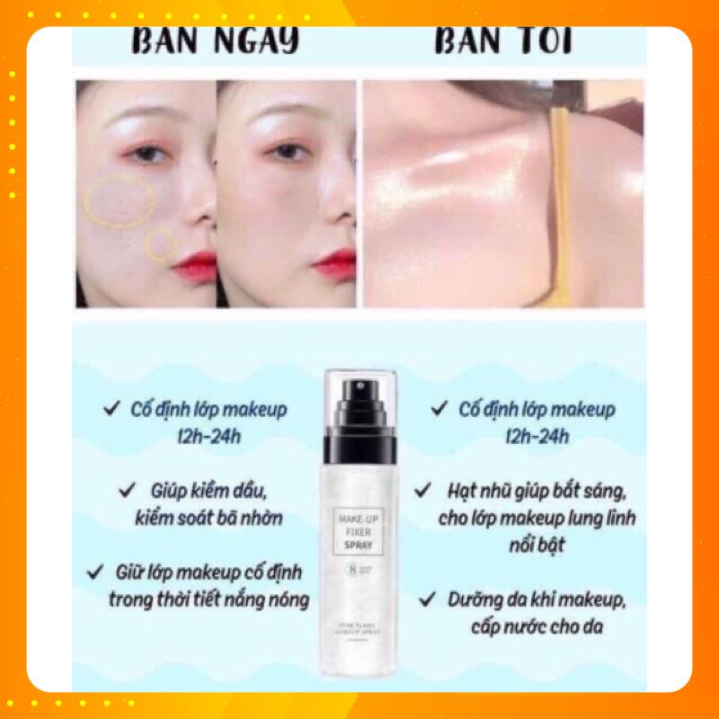xịt khoá nền giữ chặt lớp trang điểm makeup FIXER SPRAY | BigBuy360 - bigbuy360.vn