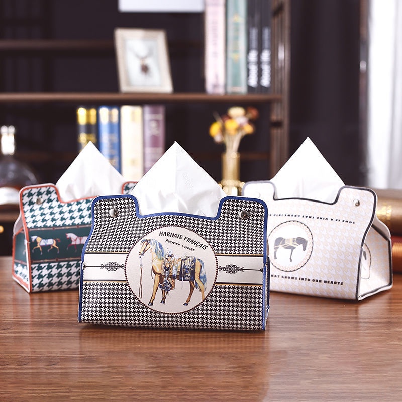 Hộp Đựng Khăn Giấy Cao Cấp Phong Cách Bắc Âu Sang Trọng