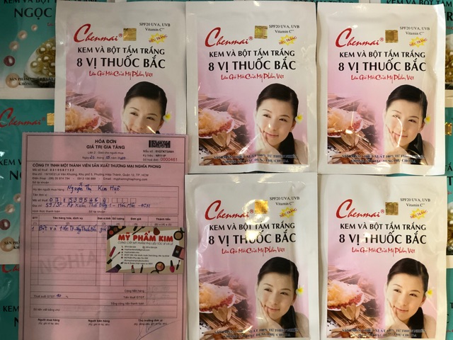 Tắm trắng Chenmai Thuốc Bắc Thái Lan siêu trắng date new