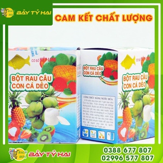HỘP 12 GÓI BỘT RAU CÂU CON CÁ DẺO