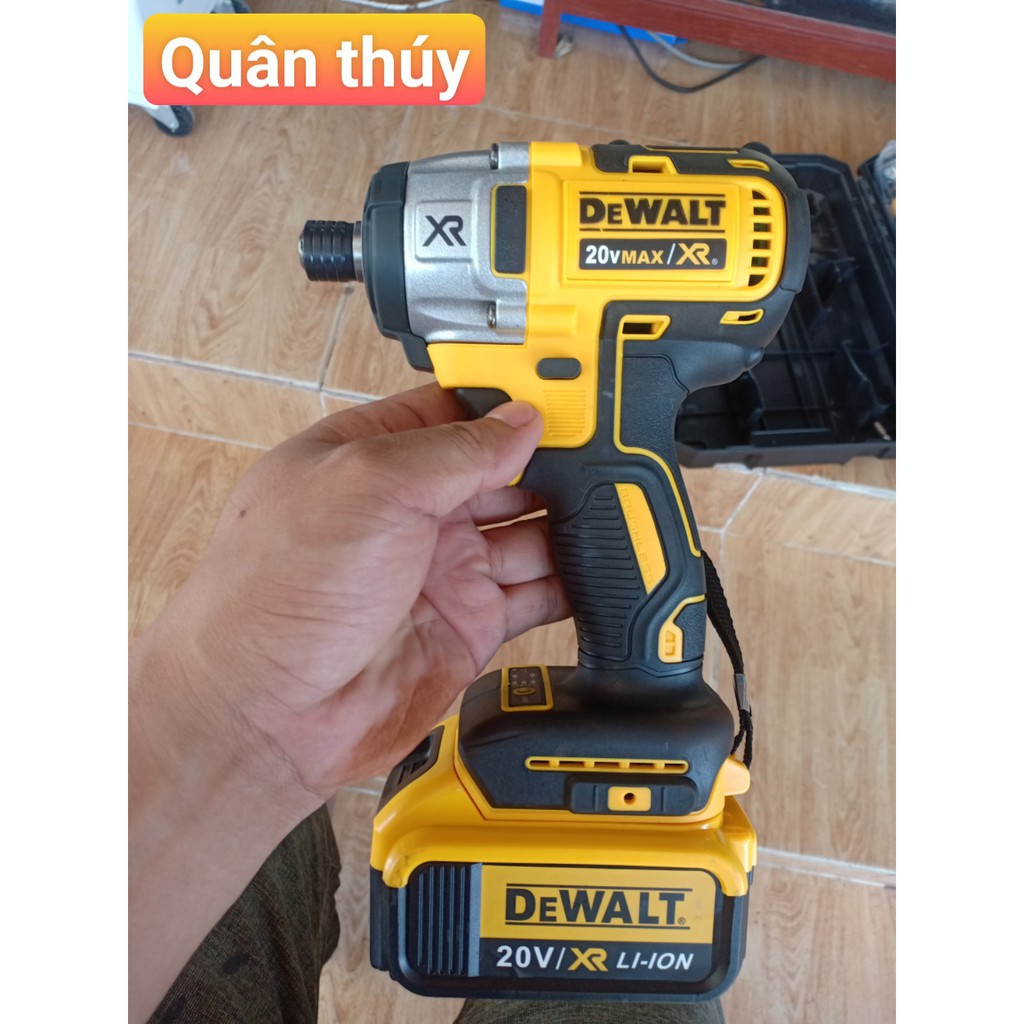 [GÍA HỦY DIỆT] KHOAN PIN, MÁY SIẾT BULONG, MÁY BẮN BULONG - CHUYÊN VÍT KHÔNG CHỔI THAN DEWALT (DCF887)