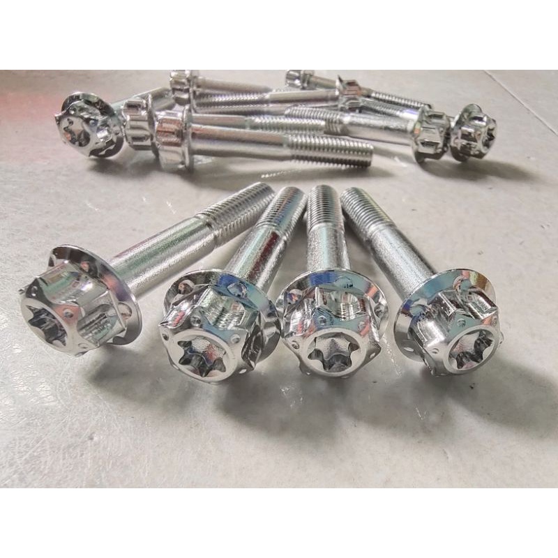 ỐC SALAYA 8LY INOX 304 SÁNG CỰC ĐẸP