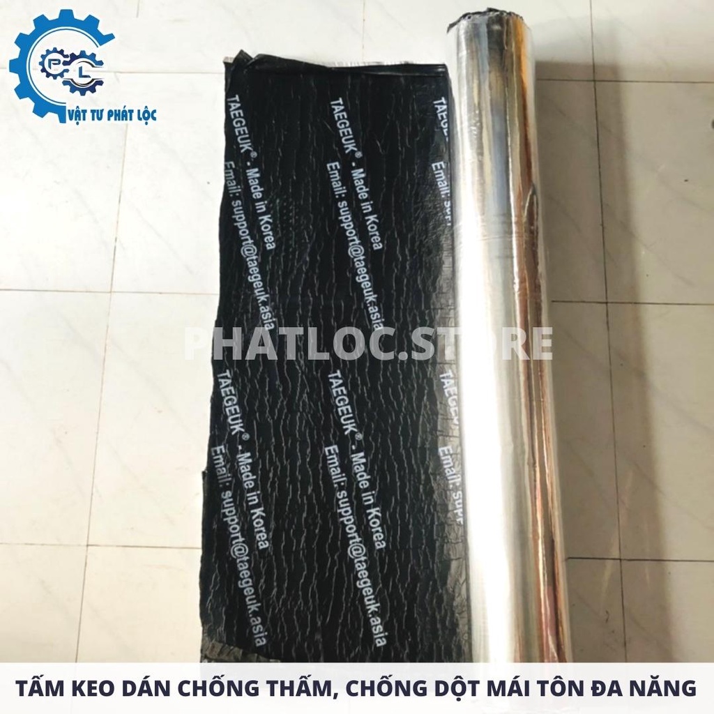 Keo dán chống thấm chống dột mái tôn đa năng xử lý siêu tốc ( khổ rộng 1m)