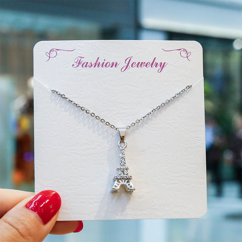 Vòng cổ Mặt Bông Tuyết / Gấu / Thiên Nga / Thiên Nga / Thiên Nga / Hươu Màu Đen Thời Trang Cho Nữ 2021