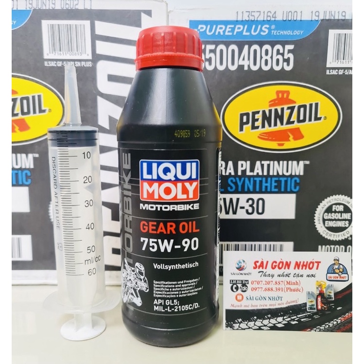 Dầu nhớt Hộp Số Xe Tay Ga  Liqui Moly Gear Oil 75W90 500ml