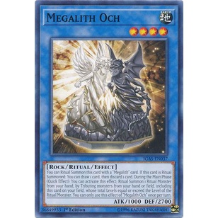 Thẻ bài Yugioh - TCG - Megalith Och / IGAS-EN037'