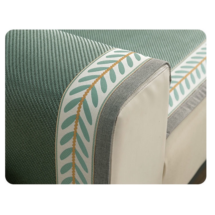 Vỏ Bọc Ghế Sofa Vải Lụa Lạnh Chống Trượt Phù Hợp Mùa Hè