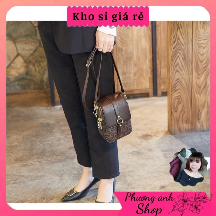 Túi xách đeo Chéo MK Chất Da Pu Cao Cấp Có 2 NGăn kéo khóa Windy.com