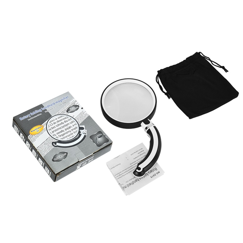 Kính Lúp Cầm Tay Siêu Nhẹ Phóng Đại 2X 2 5X 3 5X Chất Lượng Cao