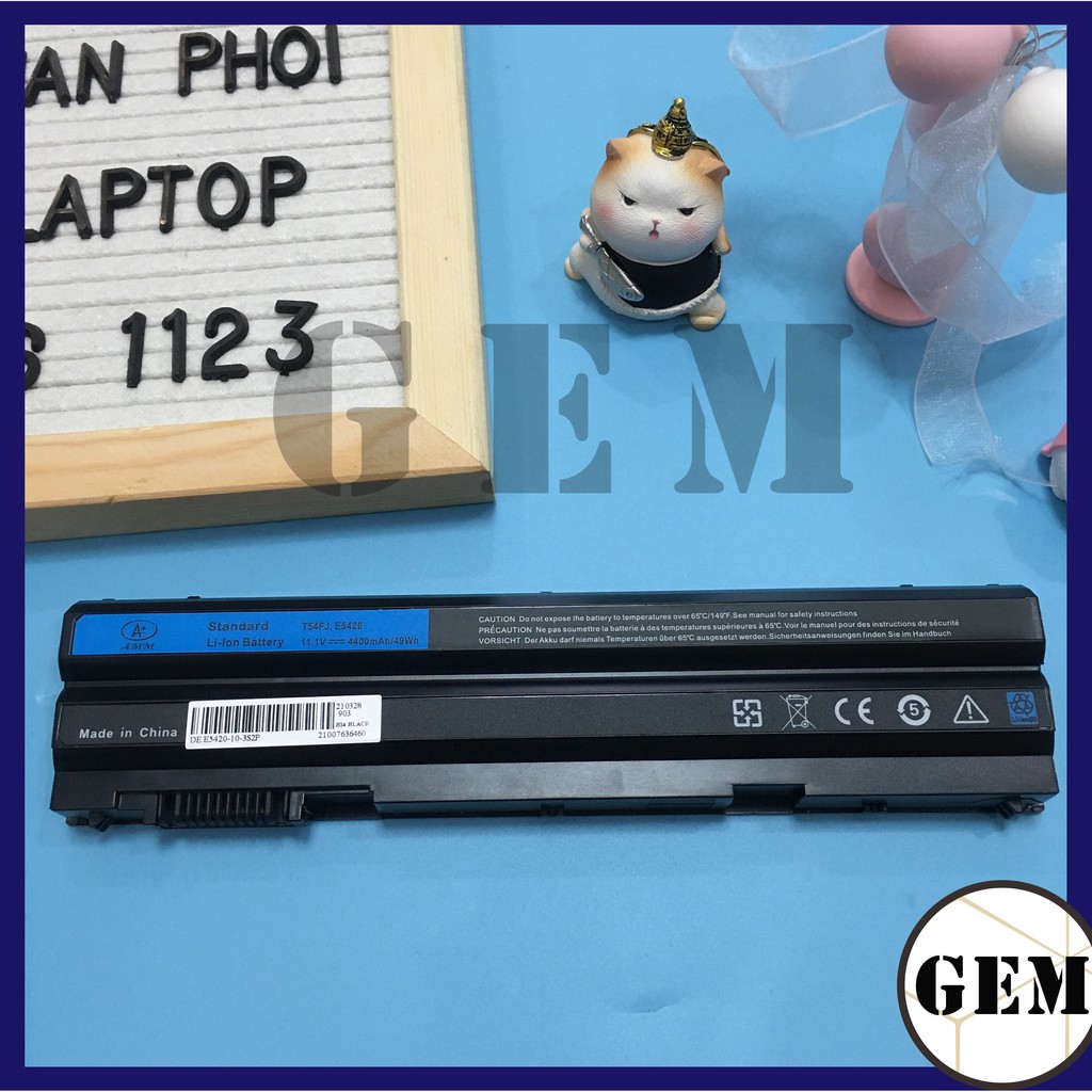 [Giá hủy diệt] Pin Laptop DELL Latitude E5520 E6430 P28G E6420 E6520 3460 Vostro 3460 356015R 17R Inspiron 14R 5420 3360