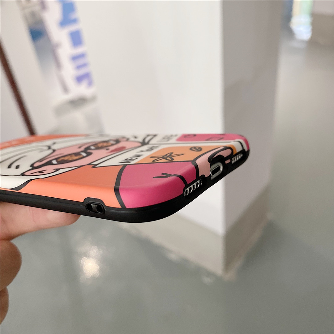 Ốp điện thoại nhựa mềm họa tiết hoạt hình đáng yêu cho iPhone12 mini 11 PRO MAX 7/8plus SE2020 X/XS XR XSMAX | BigBuy360 - bigbuy360.vn