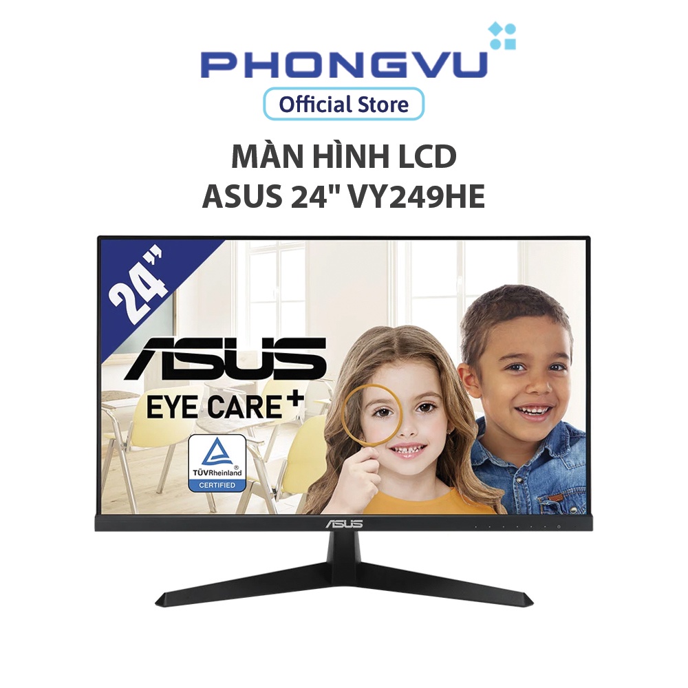Màn hình LCD Asus 24&quot; VY249HE (1920 x 1080, IPS, 75hz, 1ms MPRT) - Bảo hành 36 tháng