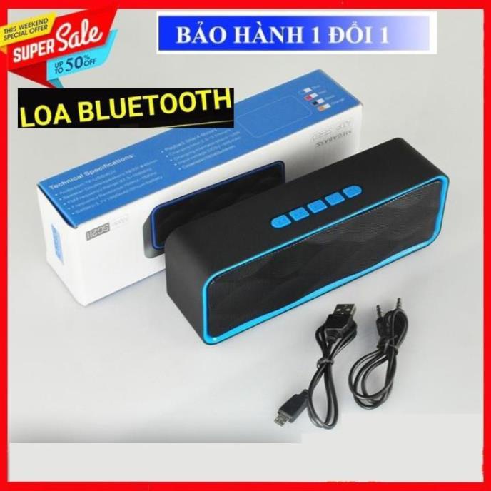 [BÁN GIÁ GỐC] Loa Bluetooth CHÍNH HÃNG SC211 Âm Thanh Siêu Trầm