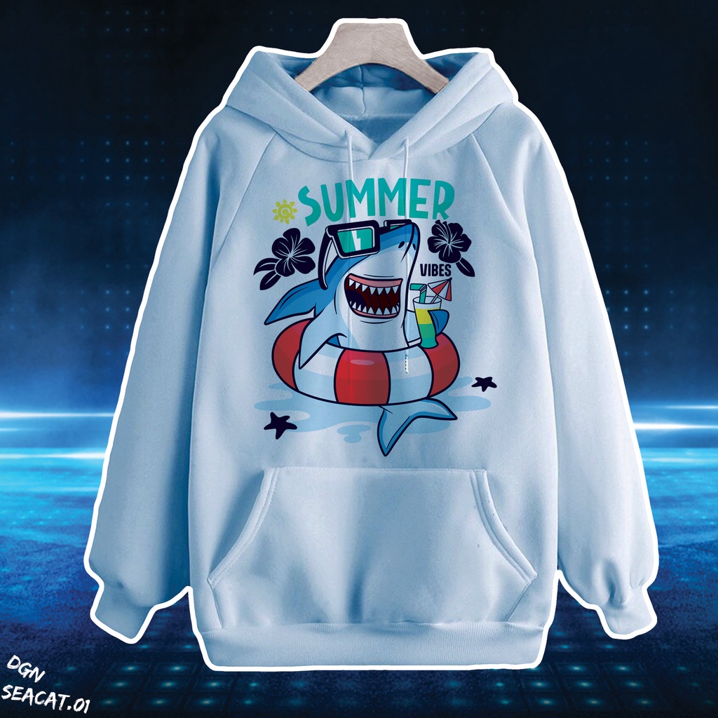 Hoodie Cá Voi  SUMMER , SEACAT.01