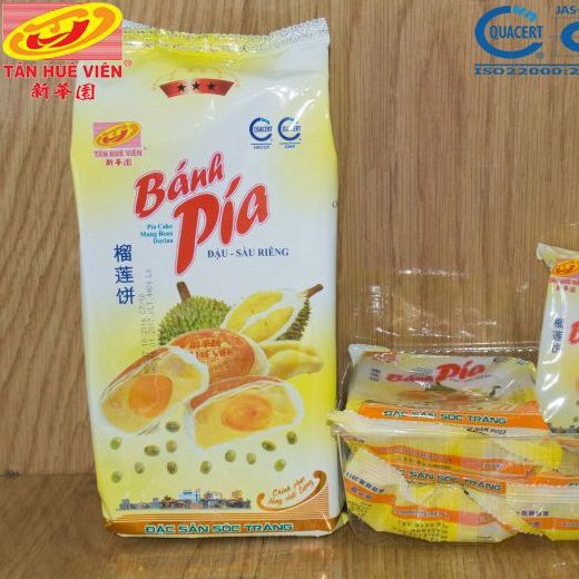 Bánh pía đậu sầu riêng 3 sao Tân Huê Viên 440g