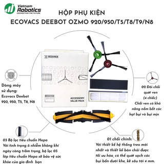 Hộp phụ kiện ecovacs deebot ozmo 920/950/t5/t8/t9/n8 - hàng chính hãng - bản quốc tế