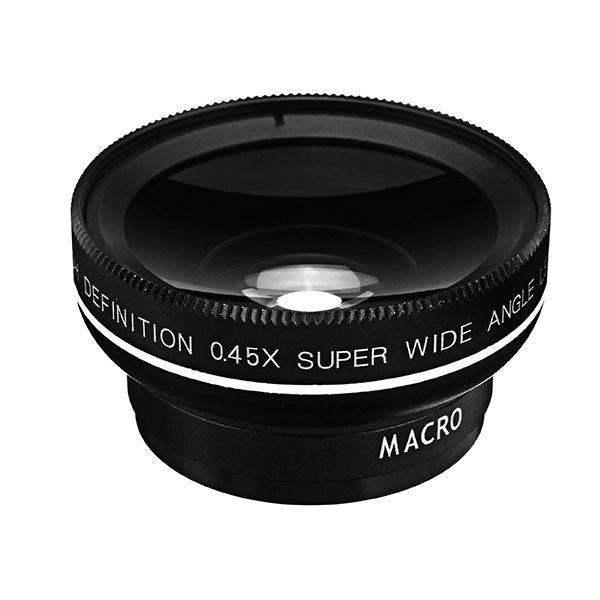 Bộ ống kính,lens apexel chụp ảnh cho điện thoại 2 in 1, góc rộng và macro,APL-0.45WM