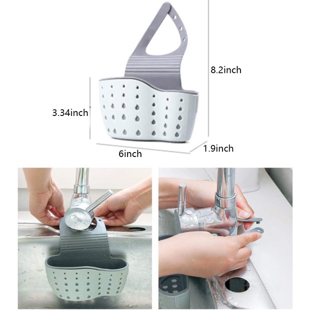 A-LIFE Giá Đỡ Xà Phòng Bằng Nhựa Silicone Có Lỗ Thoát Nước Tiện Dụng Cho Bồn Rửa Nhà Bếp