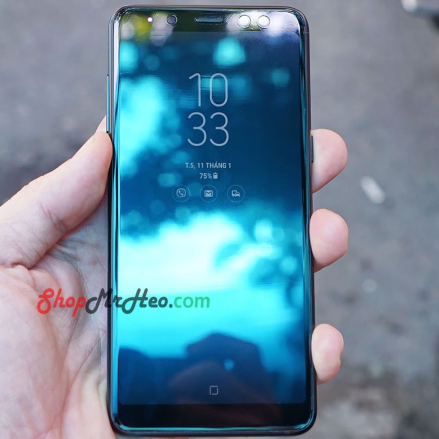 [Mã ELFLASH5 giảm 20K đơn 50K] Dán Dẻo TPU Full Màn Hình Samsung A8 2018