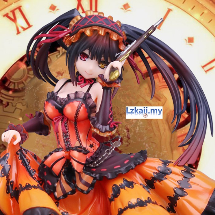 Mô Hình Nhân Vật Tokisaki Kurumi Hoạt Hình Date A Live Tỉ Lệ 1 / 8 Cao 22cm