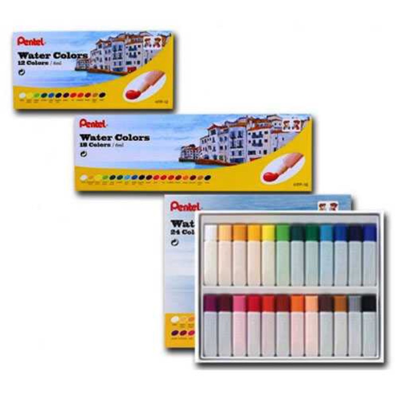 Màu nước Pentel 24 màu HTP-24 hàng chính hãng 100%