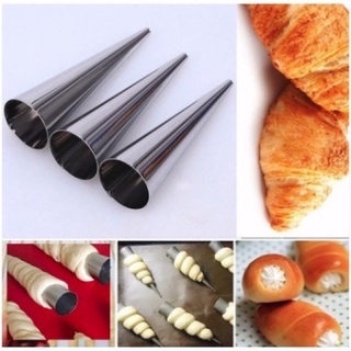 Khuôn Làm Bánh Ốc Quế , Bánh Sừng Bò, Bánh Mì Cuộn 12cm