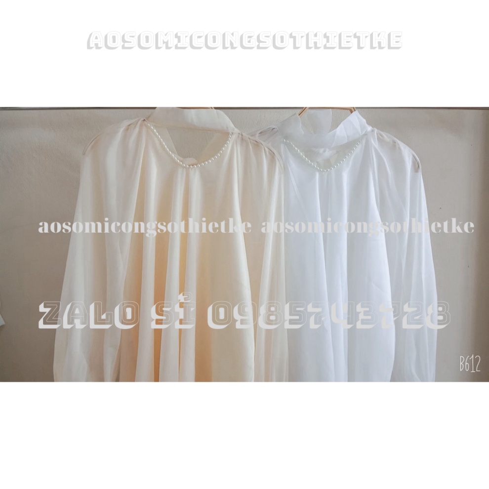 áo babydoll tay bồng tiểu thư dấu quần kaca aosomicongsothietke