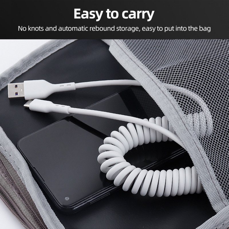 Dây cáp sạc nhanh Ankndo USB Type-C 66W 6A cho Huawei Mate 40 Pro
