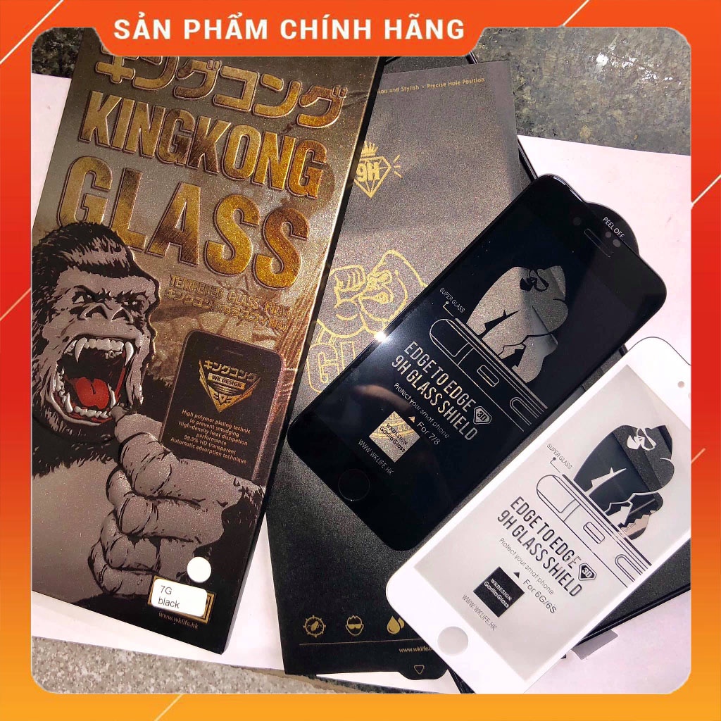 Kính cường lực Iphone King Kong 3D Full màn chính hãng giá rẻ giành cho IP từ X-13Promax