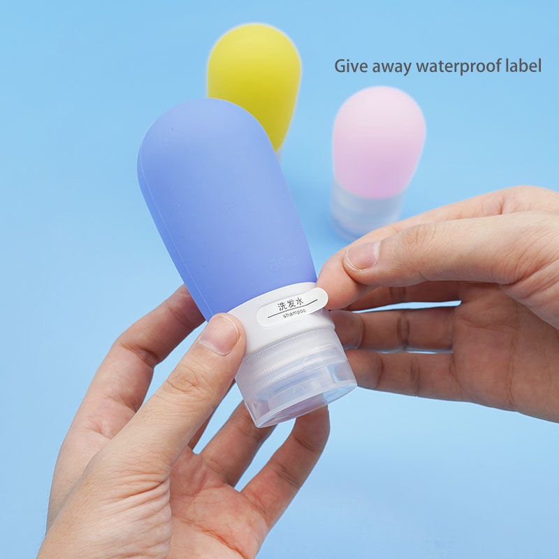 Set 3 Chai Silicone Rỗng Đựng Mỹ Phẩm Tiện Lợi Khi Đi Du Lịch