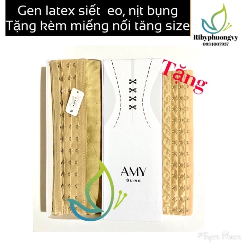 Gen đai nịt bụng Amy sline định hình eo thon gọn giảm mỡ bụng