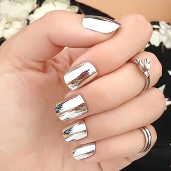 Bột Tráng Gương Lấp Lánh Dùng Để Trang Trí Móng Nghệ Thuật Thời Trang Cho Nữ