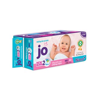 Tã - Bỉm dán Jo Newborn NB2 (40 Miếng)