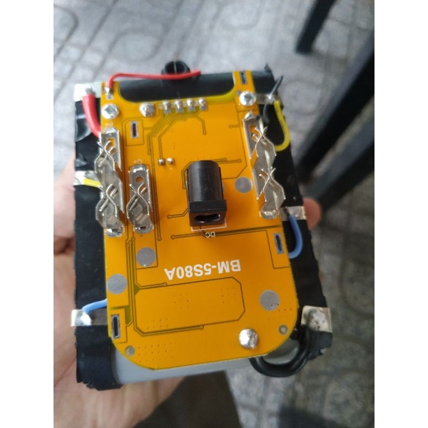 Pin đóng lishen 10 cell 15cell 18v 21v xả cao sử dụng cho máy bu lông máy mài Makita chính hãng và makita trung quốc