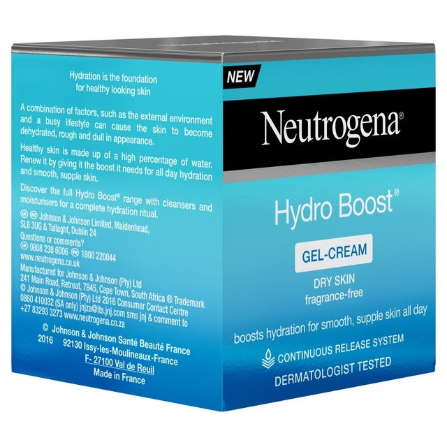 Gel siêu dưỡng ẩm cho da mềm mượt Neutrogena Water Gel Và Gel Cream Hydro Boost