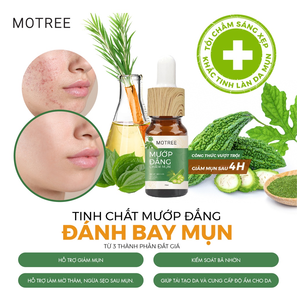 Gel chấm mụn MƯỚP ĐẮNG MOTREE 20ML