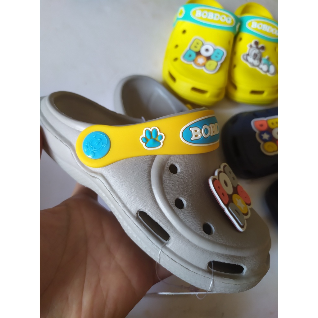Dép sục Bobdog 3 màu cho bé