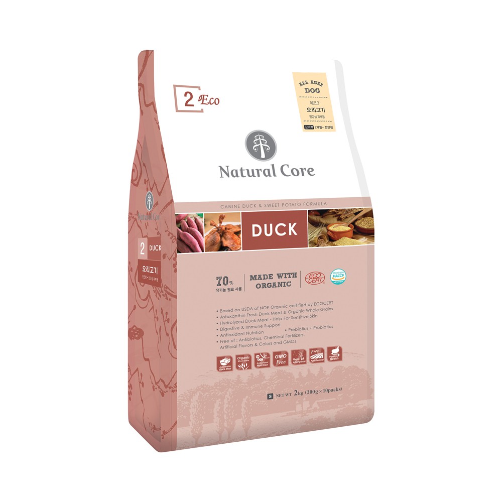 1kg Thức ăn cho chó nhập khẩu Hàn Quốc Natural Core