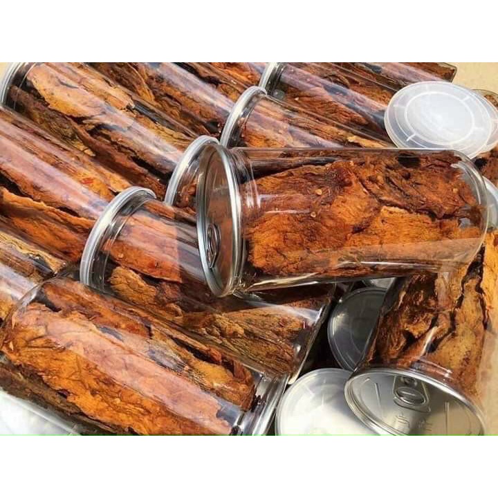 300G Hũ Khô Bò Miếng loại ngon - ăn vặt - hàng tết