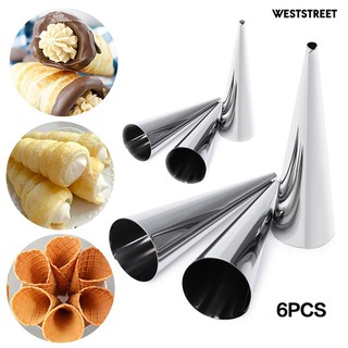 Set 6 Khuôn Làm Bánh Hình Xoắn Ốc