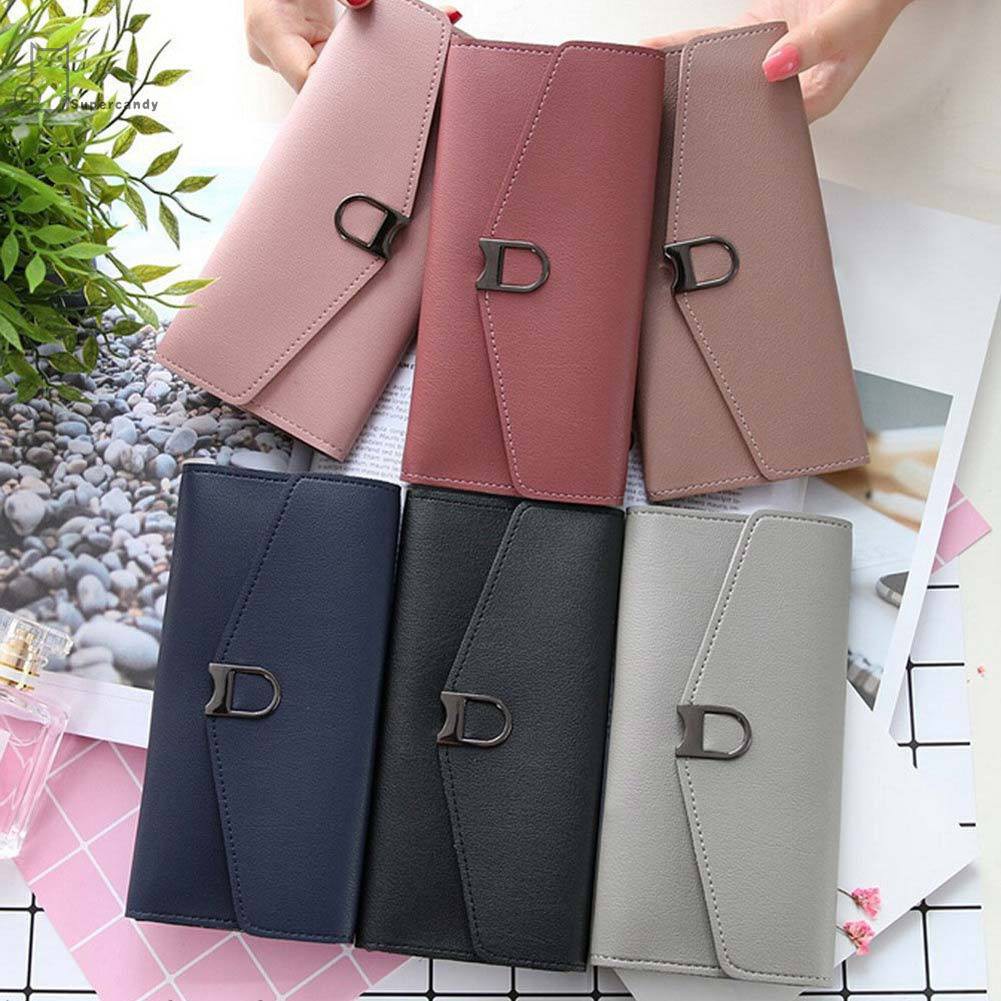 Ví Nữ Dài Da Pu Thời Trang