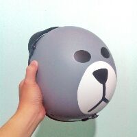 NÓN BẢO HIỂM GẤU BROWN