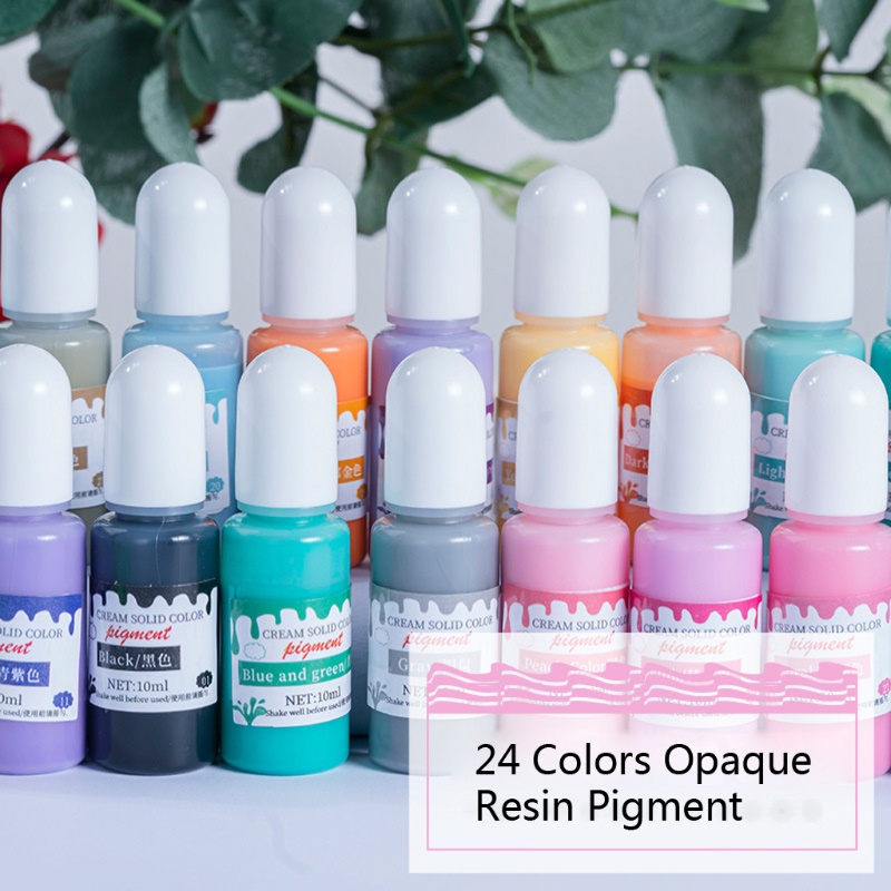 Bộ 24 Màu Nhuộm Màu Epoxy UV Resin Chất Lượng Cao